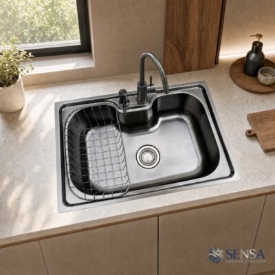 Cuba Gourmet Inox 304 Black 70cm